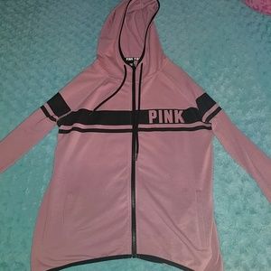 Victorias secret pink fleece jacket